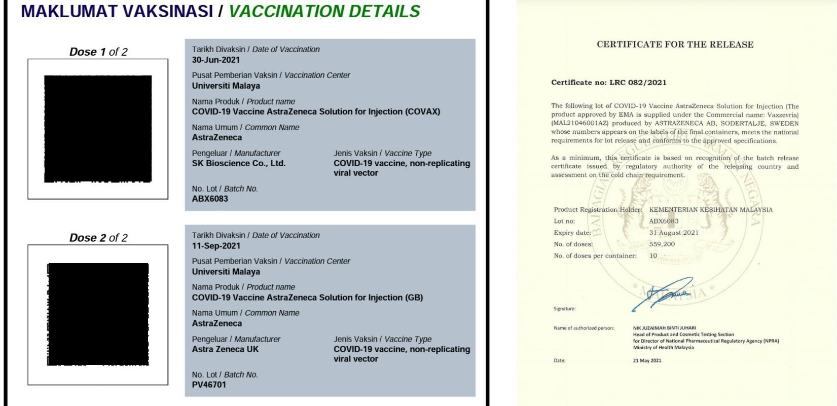 Malaysia vaksin check Malaysia Henti