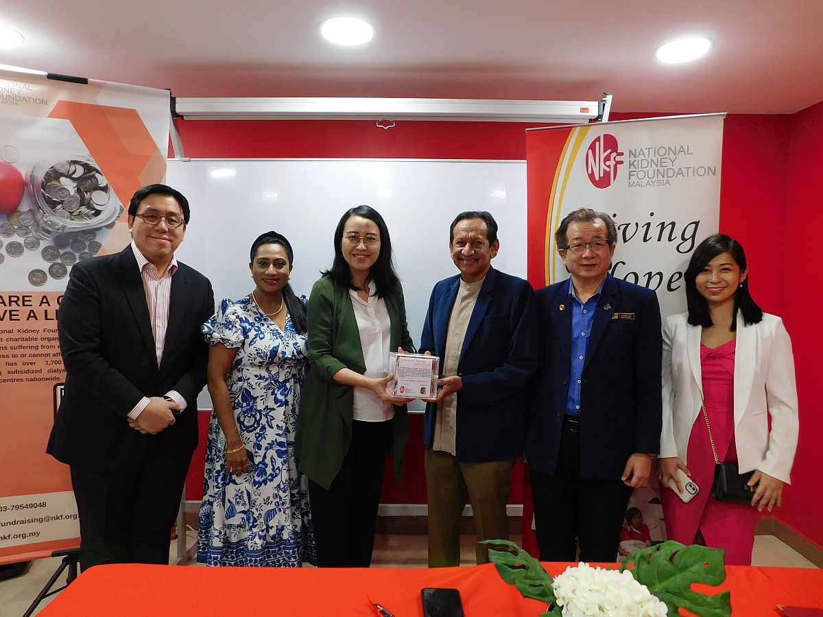 NKF Malaysia 与马来西亚药剂师协会签署谅解备忘录，为肾衰竭患者筹集资金